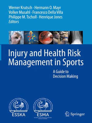 cover image of Injury and Health Risk Management in Sports